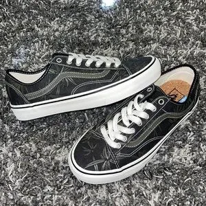 Vans Black Palm Eco Theory unisex mens size 9 women’s size 10.5 Vans | Shoes | Nib Vans Style 36 Decon Sf Eco Theory Black  main image 2